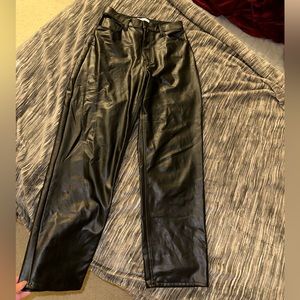 Abercrombie Leather Pants, Curve Love 29/8L